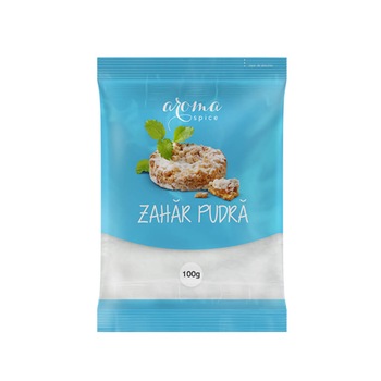 Zahar Pudra Aroma Spice, 12 Plicuri x 100g Zahar Pudra Aroma Spice, 12 Plicuri x 100g