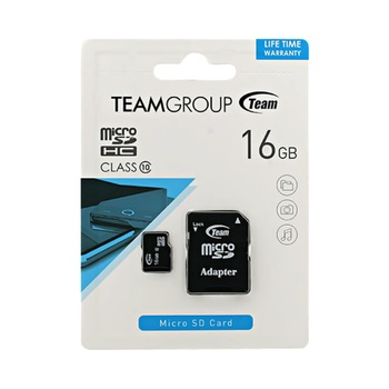 Card memorie Team MicroSD C10 16GB Card memorie Team MicroSD C10 16GB
