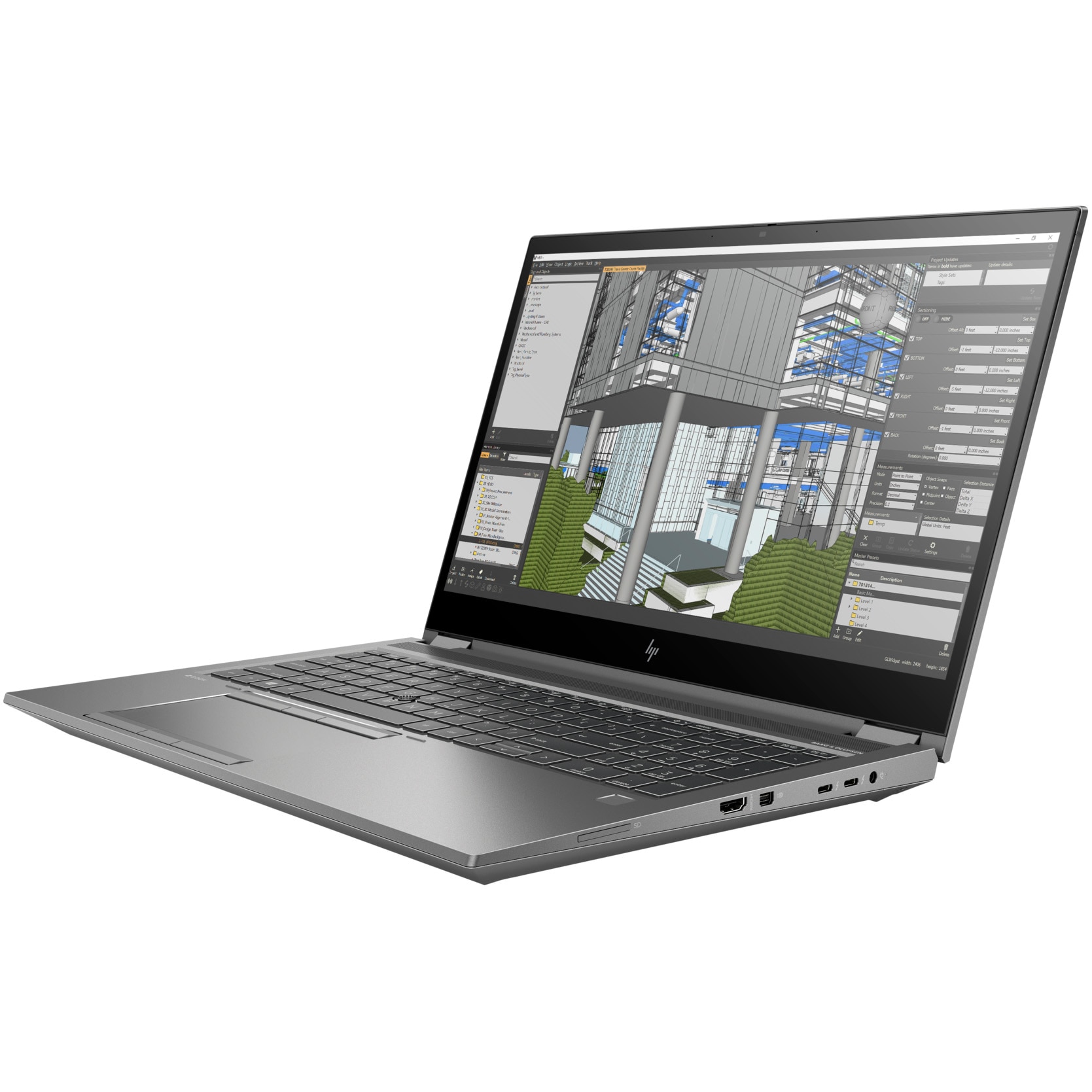 Laptop HP ZBook Fury 15 G7 cu procesor Intel Core i9-10885H, 15.6