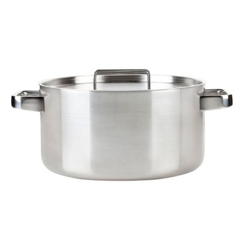 Oala din Inox cu capac Healthy and tasty Domo HT1004, 24 cm, 5 L Oala din Inox cu capac Healthy and tasty Domo HT1004, 24 cm, 5 L