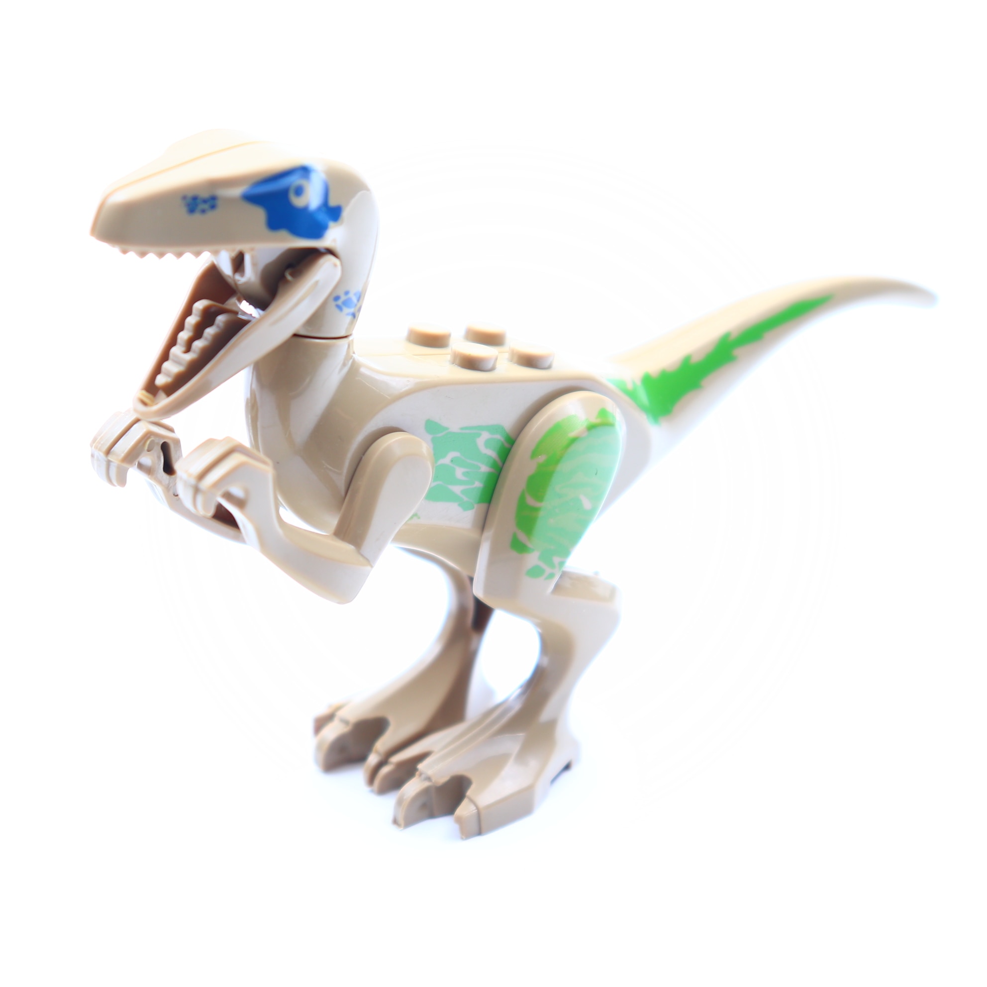 Set de constructie dinozauri, Echo, 7 piese