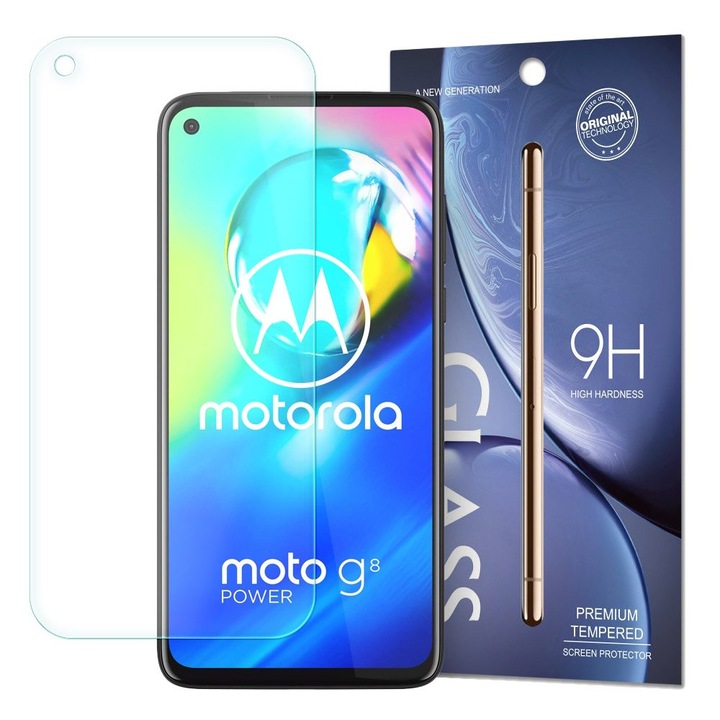Протектор за телефон 9H от закалено стъкло за Motorola Moto G8 Power