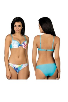 Costum de baie din doua piese Lorin Carvico, Poliamida/Elastan, Turcoaz, 80C Costum de baie din doua piese Lorin Carvico, Poliamida/Elastan, Turcoaz, 80C