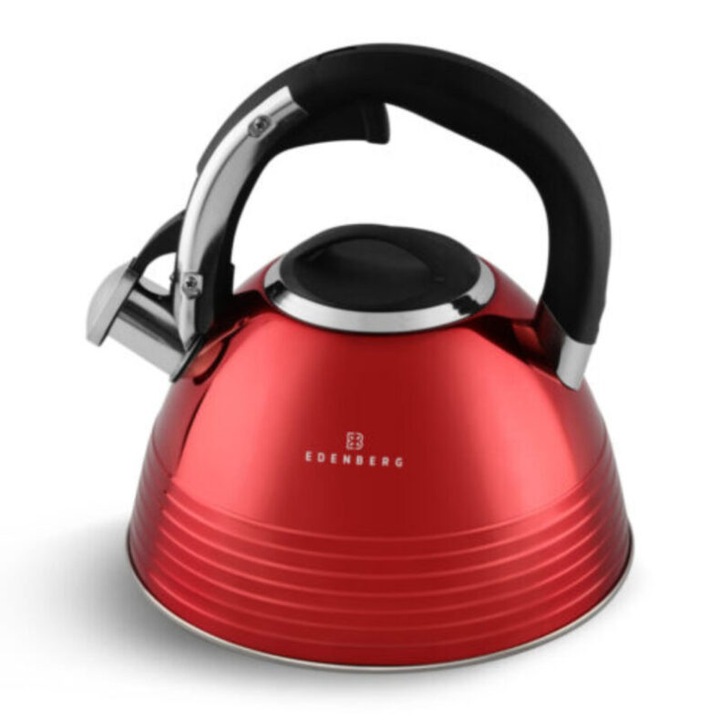 Чайник EDENBERG EB-8832, червен, 3L