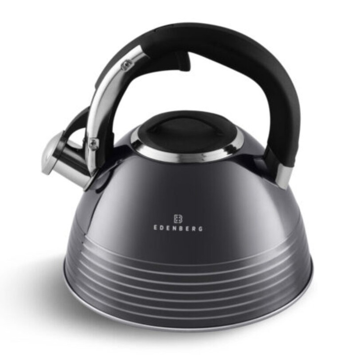 Чайник EDENBERG EB-8832, сив, 3L