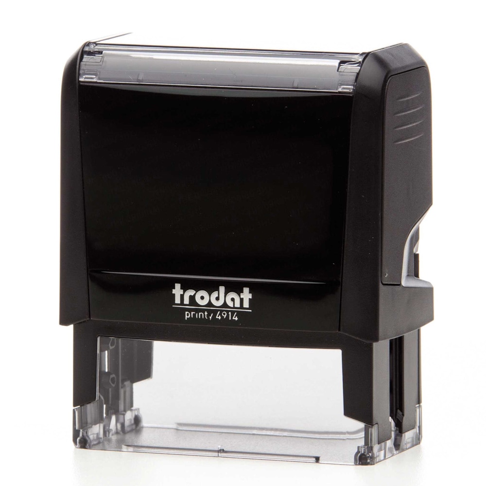 Stampila, Trodat, autotusanta, dreptunghiulara, amprenta 64 x 26 mm