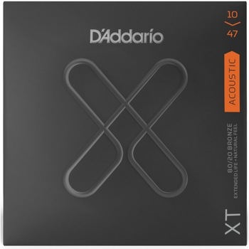 Set Corzi Chitara Acustica, D'Addario XT Acoustic, 80/20 Bronze, 10-47, Extra-Light Set Corzi Chitara Acustica, D'Addario XT Acoustic, 80/20 Bronze, 10-47, Extra-Light