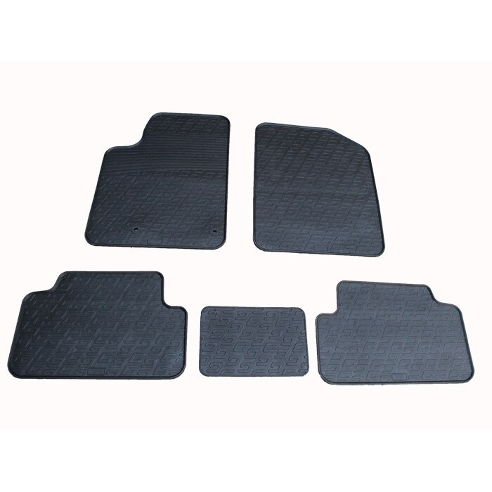 Set covorase Gledring Slovenia, cauciuc, pentru Citroen Berlingo/Peugeot Partner 2002-2007, 5 buc