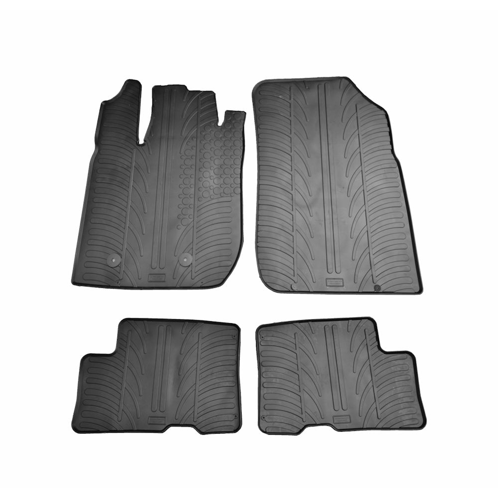 Set covorase Gledring Slovenia, cauciuc, pentru Dacia Duster SUV 01.2018-, cutie manuala, 4 buc