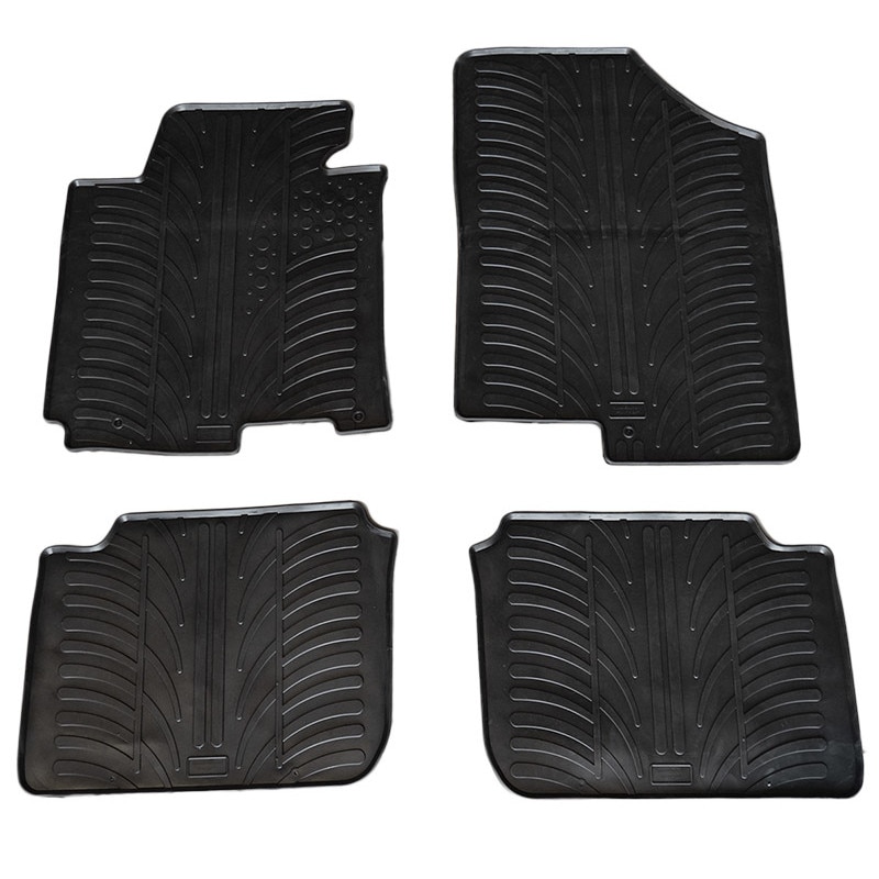 Set covorase Gledring Slovenia, cauciuc, pentru Hyundai Elantra 2011-03.2016 (4 usi), negru, 4 buc