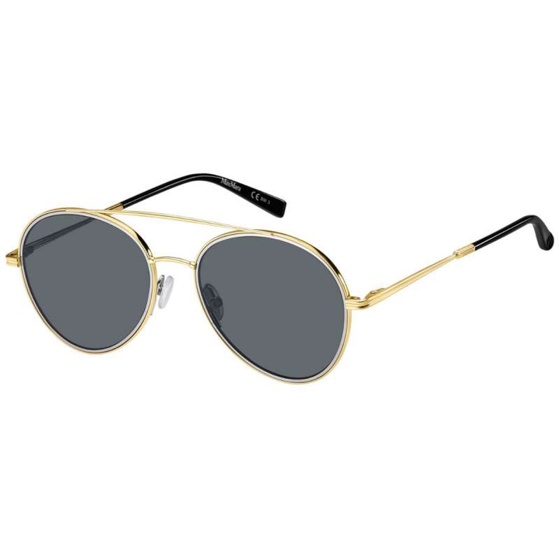 Ochelari de soare Max Mara, WIRE II - RHL/IR, Auriu