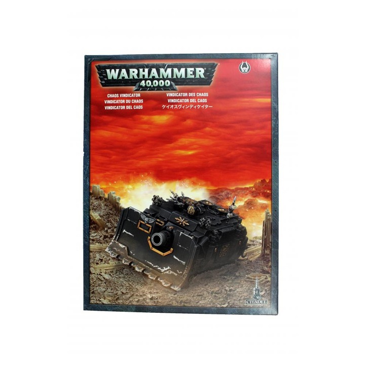 Warhammer40k Miniatűr csomag, Games Workshop, Chaos Space Marines Vindicator, 1 miniatűr