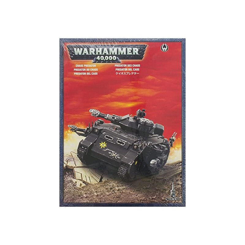 Pachet Miniaturi Warhammer40k, Games Workshop, Chaos Space Marines Predator, 1 miniatura