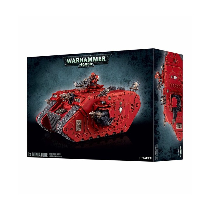 Pachet Miniaturi Warhammer40k, Games Workshop, Chaos Land Raider, 1 miniatura
