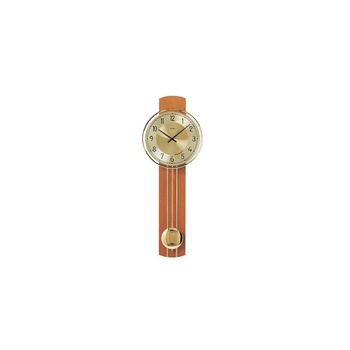 Ceas de perete AMS 7115/9, Quartz, Auriu, Analogic, Modern Ceas de perete AMS 7115/9, Quartz, Auriu, Analogic, Modern