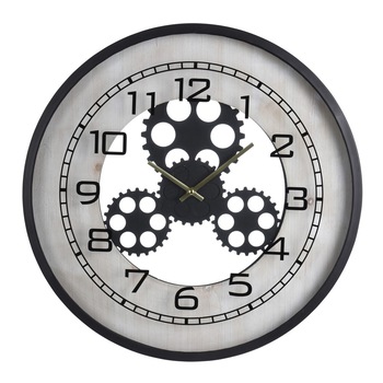 Ceas de perete, Koopman, forma rotunda, afisaj analog, mecanism Quartz, 48x6 cm Ceas de perete, Koopman, forma rotunda, afisaj analog, mecanism Quartz, 48x6 cm