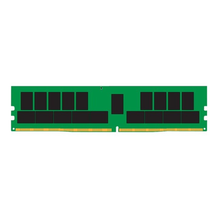 Оперативна памет Kingston's KSM26RD4/32HDI is a 4G x 72-bit DDR4-2666 CL19 SDRAM (Synchronous DRAM) registered with parity, 2R x 4, ECC, memory module, based on thirty-six 2G x 4-bit FBGA components. The SPD is programmed to JEDEC standard KSM26RD4/32HDI