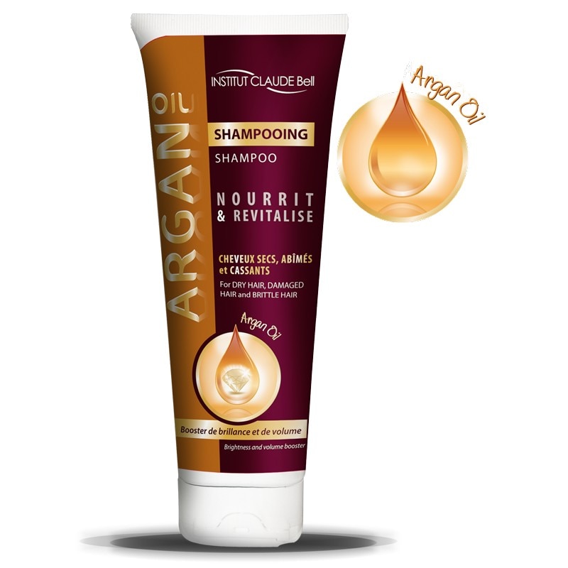 Sampon cu Ulei de Argan pentru par uscat, deteriorat, casant Argan Oil Shampoo Institut Claude Bell, 250ml