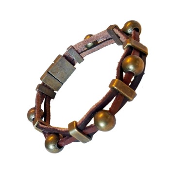 Bratara handmade din piele STRONG2-M020 Bratara handmade din piele STRONG2-M020