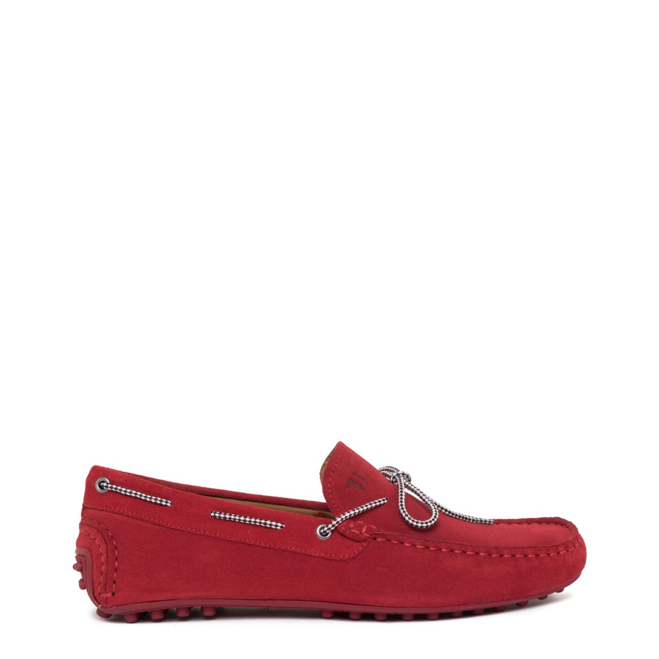 Mocasini barbati Trussardi model 77A00169, Rosu