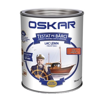 Lac lemn Oskar Yacht 3 in 1 Cires japonez 0.75l Lac lemn Oskar Yacht 3 in 1 Cires japonez 0.75l