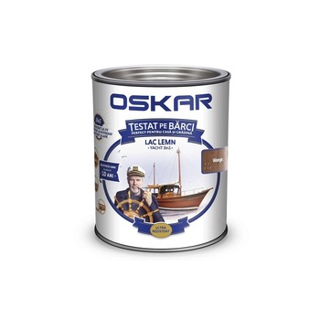 Lac pentru lemn Oskar Yacht 3 in 1, pentru exterior, wenge 2.5L Lac pentru lemn Oskar Yacht 3 in 1, pentru exterior, wenge 2.5L