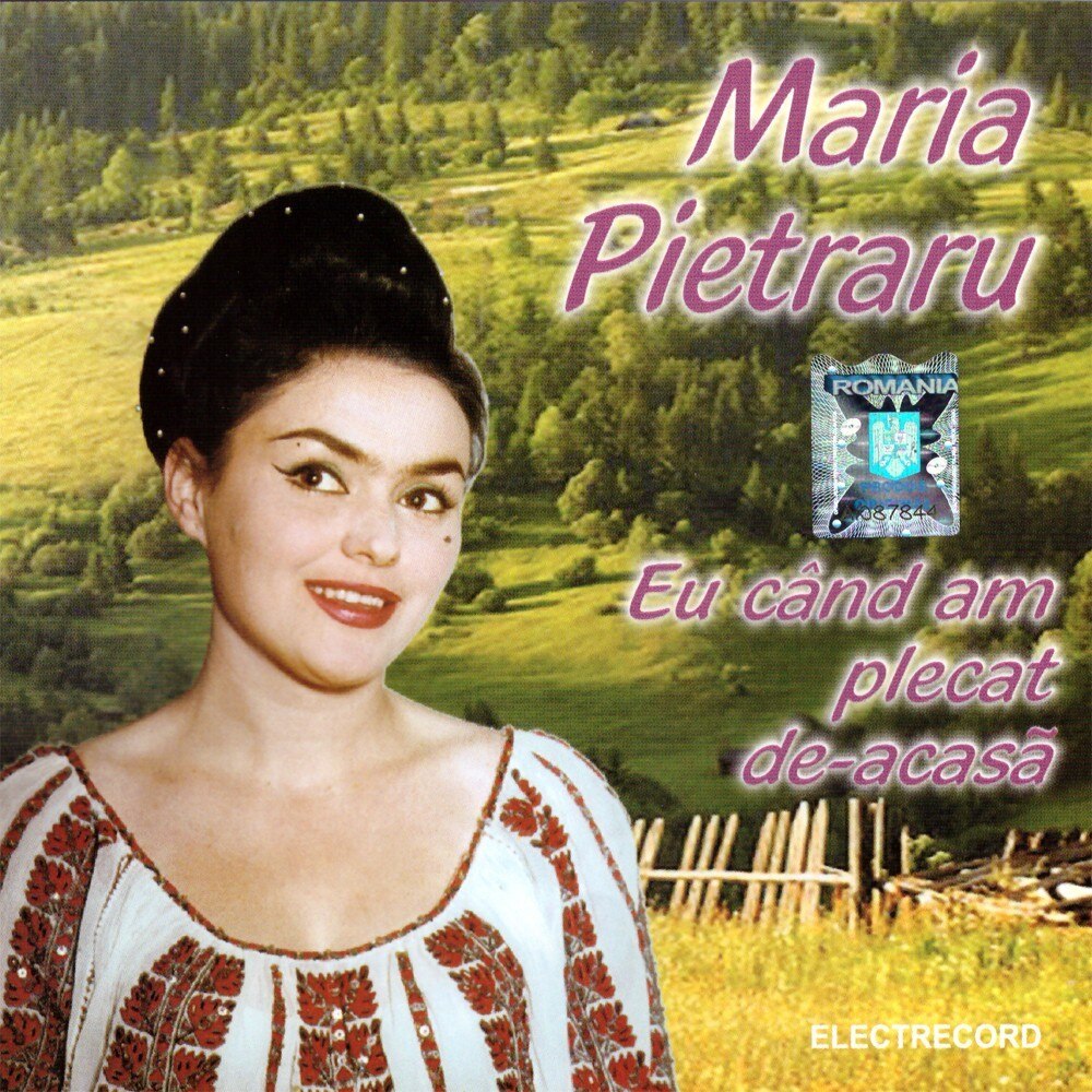Maria Pietraru - Eu cand am plecat de-acasa - CD