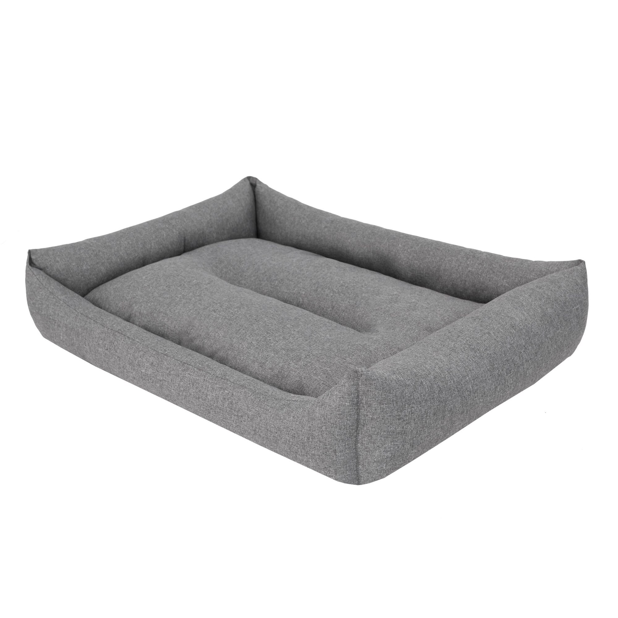 Culcus pentru animale de companie, HobbyDog, Eco, Gri inchis, 82x60x16 cm