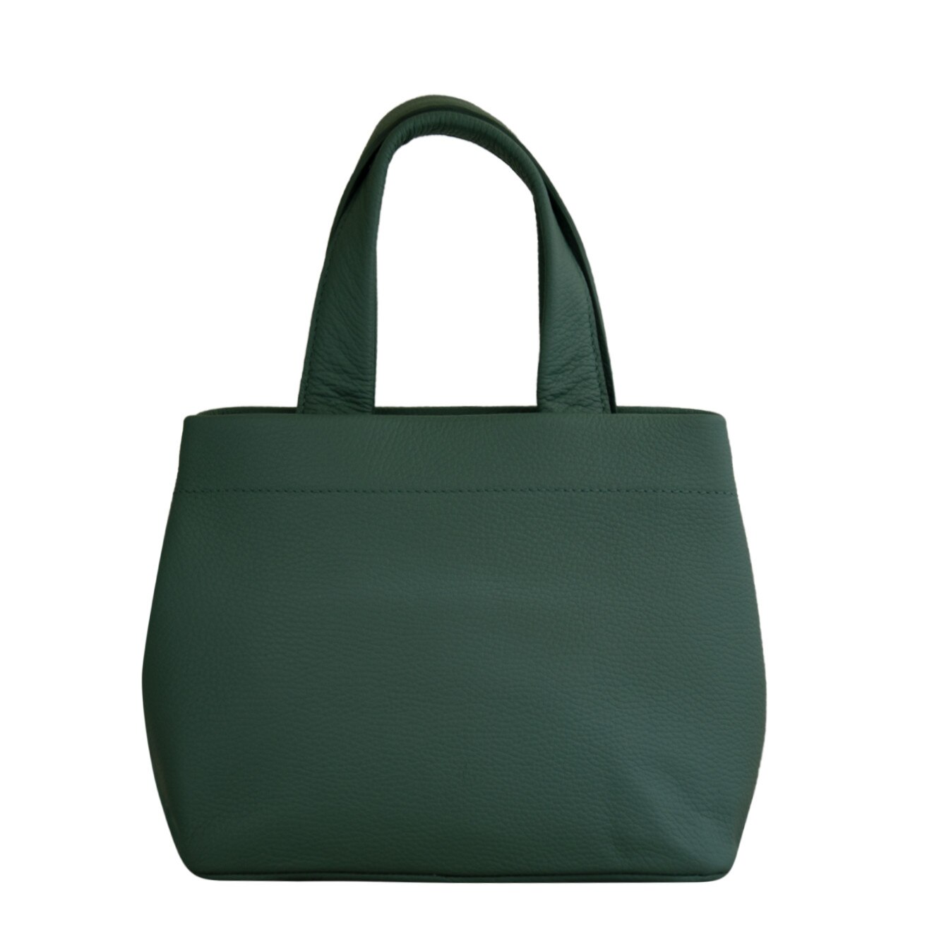 Geanta de dama din piele naturala Eva Bags, Oana verde