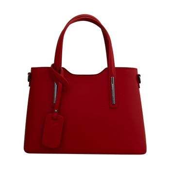 Geanta de dama din piele naturala Eva Bags, Pipa 5 rosu Geanta de dama din piele naturala Eva Bags, Pipa 5 rosu