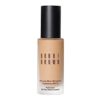 Fond de ten Bobbi Brown Skin LongWear Weightless Full Cover Neutral Sand, Spf 15, 30 ml Fond de ten Bobbi Brown Skin LongWear Weightless Full Cover Neutral Sand, Spf 15, 30 ml