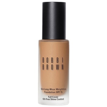 Fond de ten Bobbi Brown Skin LongWear Weightless Full Cover Cool Beige, Spf 15, 30 ml Fond de ten Bobbi Brown Skin LongWear Weightless Full Cover Cool Beige, Spf 15, 30 ml