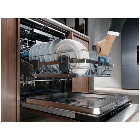 Masina de spalat vase incorporabila Electrolux KECB7310L, 14 seturi, 8 programe, Clasa D, MaxiFlex, Comfort Lift, AirDry, QuickSelect, 60 cm