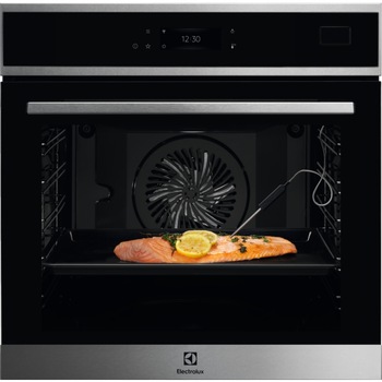 Cuptor incorporabil Electrolux EOB8S39WX, Electric, 70 l, Autocuratare abur, SteamBoost, Control touch, Conectivitate WiFi, Grill, Timer electronic, Clasa A++, Inox