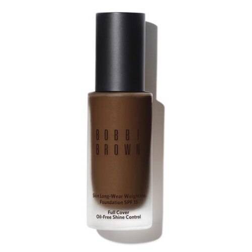 Fond de ten Bobbi Brown Skin LongWear Weightless Full Cover Cool Walnut, Spf 15, 30 ml