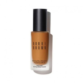 Fond de ten Bobbi Brown Skin LongWear Weightless Full Cover Neutral Golden, Spf 15, 30 ml Fond de ten Bobbi Brown Skin LongWear Weightless Full Cover Neutral Golden, Spf 15, 30 ml