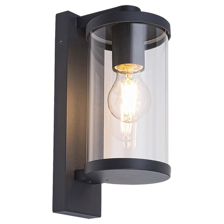 Aplica de exterior Rabalux Silistra 7891, E27, 60W, IP44, Aluminiu, Antracit