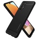 Premium Spigen Rugged Armor Case за Samsung Galaxy A72, силиконов, черен