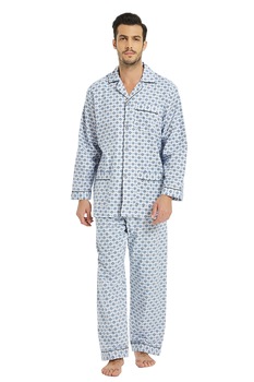 Pijama Barbati GLOBAL, Finet,, Gri