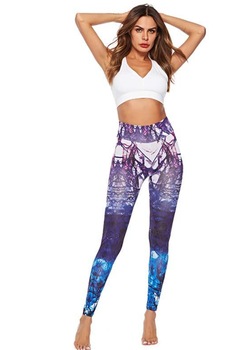Colanti dama lycra, talie inalta, elastici, Mov-Roz Colanti dama lycra, talie inalta, elastici, Mov-Roz