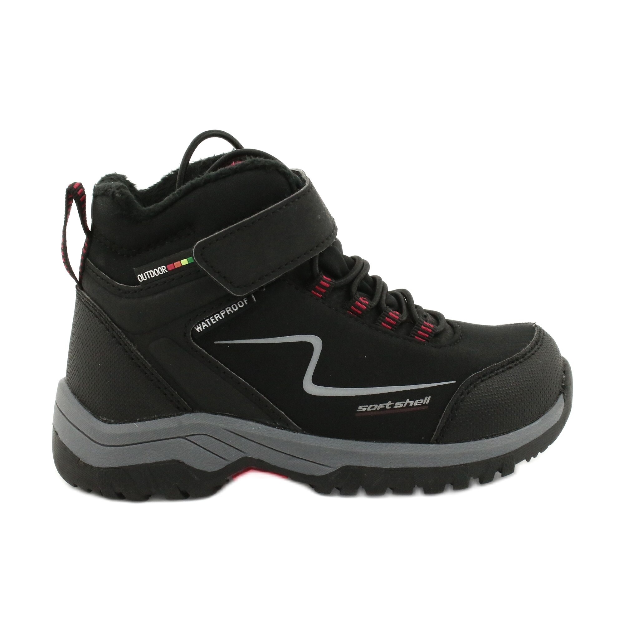 Ghete copii American Club, BM93118, Negru