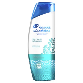 Sampon Head & Shoulders Deep Cleanse Scalp Detox, 300 ml, Saruri minerale marine Sampon Head & Shoulders Deep Cleanse Scalp Detox, 300 ml, Saruri minerale marine