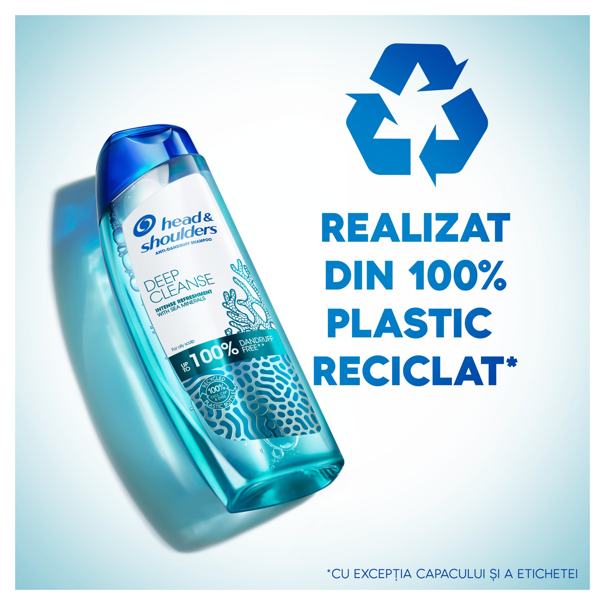 Sampon Head & Shoulders Deep Cleanse Scalp Detox cu minerale