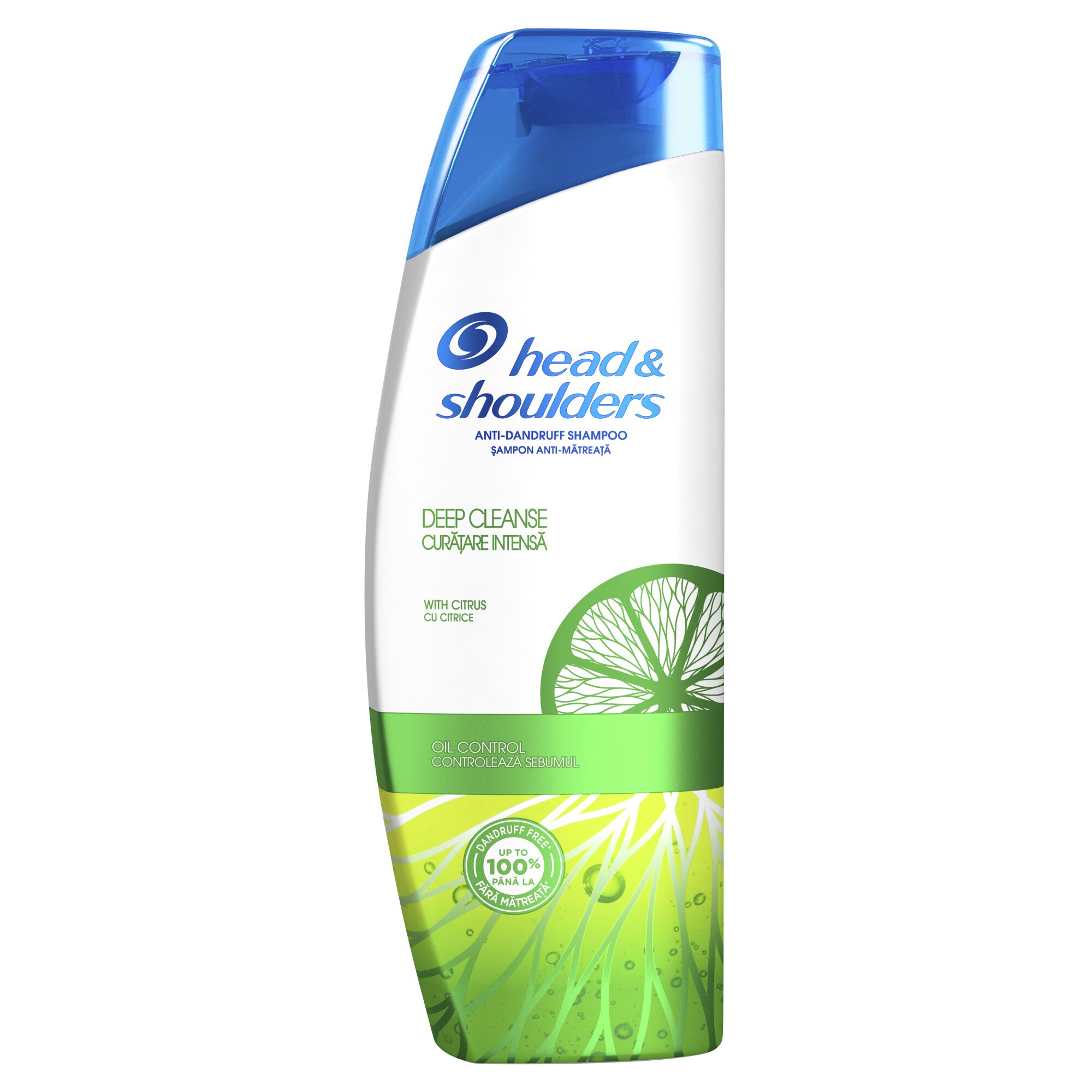 Sampon Head & Shoulders Deep Cleanse Scalp Detox, 300 ml, Citrice