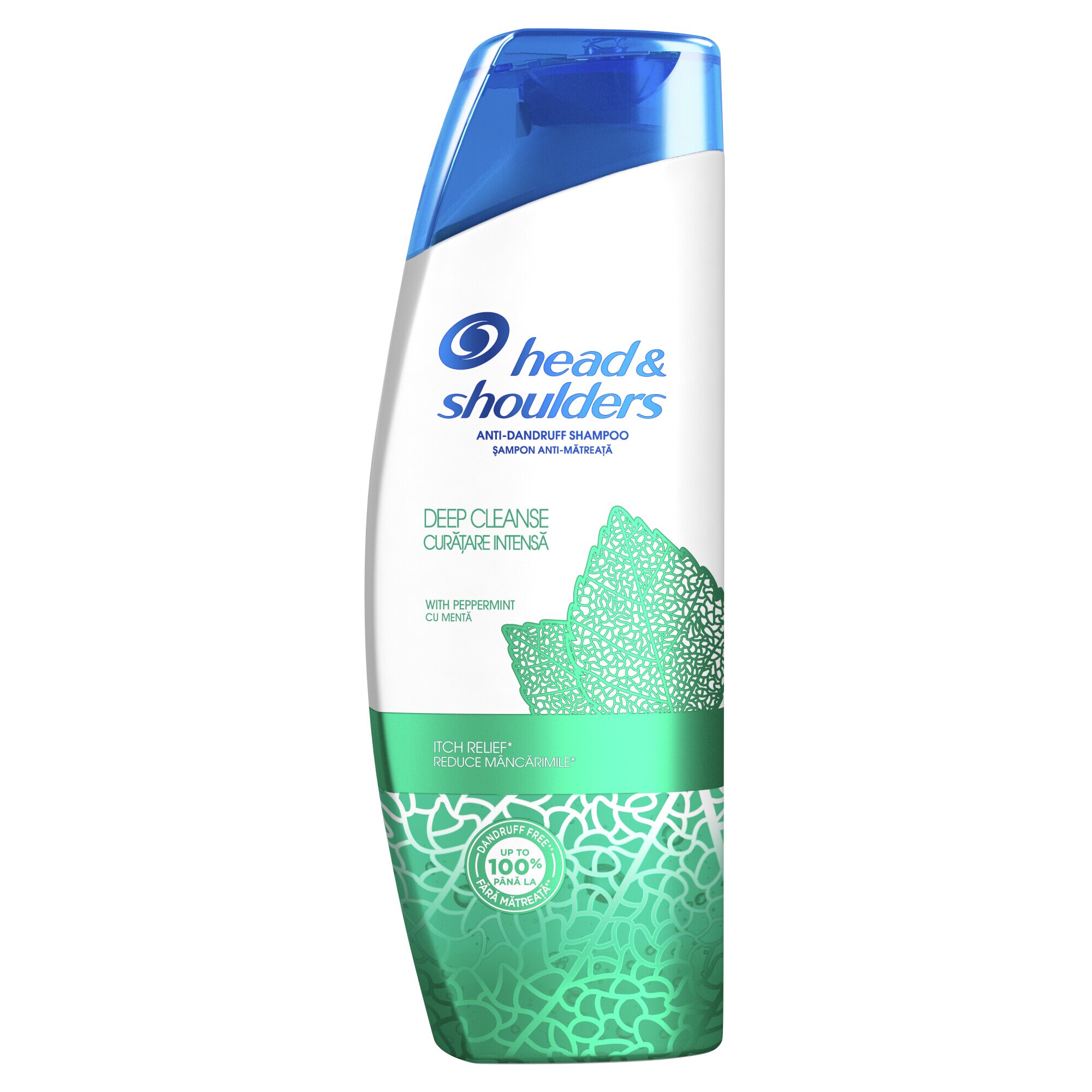 Sampon Head & Shoulders Deep Cleanse Scalp Detox, 300 ml, Menta