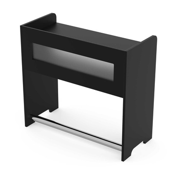 Pupitru Dj, Glorious GigBar Black, MDF, dim 109x49x100 cm Pupitru Dj, Glorious GigBar Black, MDF, dim 109x49x100 cm