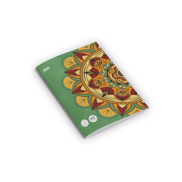 Caiet A4 Mandala by Iniko 80 file dictando