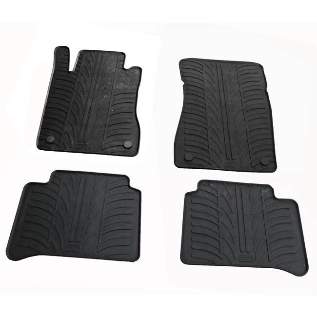 Set covorase Gledring Slovenia, cauciuc, pentru Mercedes E-Class W211 2003-2008, negru, 4 buc