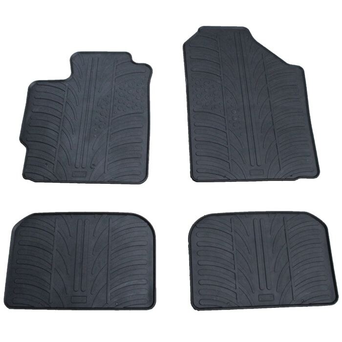 Set covorase Gledring Slovenia, cauciuc, pentru Toyota Yaris 2005-2010/Urban Cruiser 2009-, negru, 4 buc