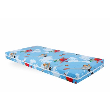 Saltea Pat Somnart Ortopedica cu husa protectie impermeabila pentru bebelusi si copii model Aviator 70x140 Saltea Pat Somnart Ortopedica cu husa protectie impermeabila pentru bebelusi si copii model Aviator 70x140